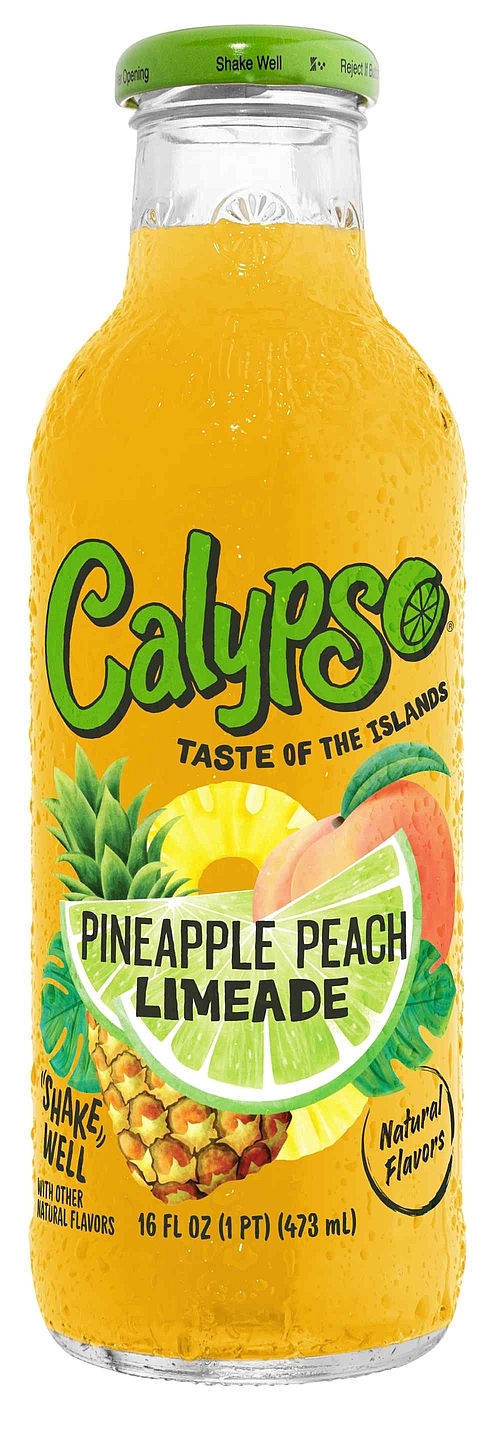 Calypso_PineapplePeach_Limeade_Spritzed16oz