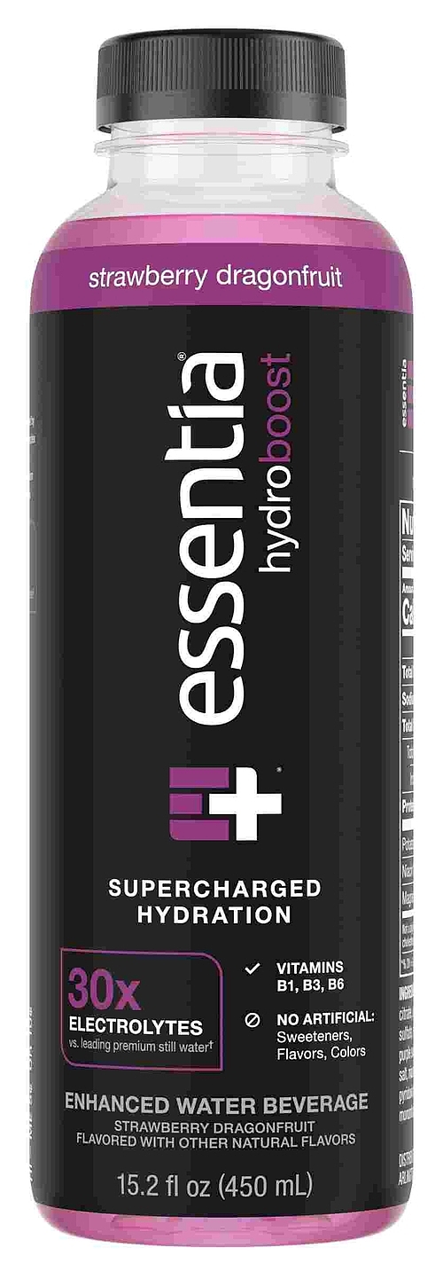 ESSENTIAHydroboostStrawberryDragonfruitEnhancedWaterBeverage15.2flozBottle